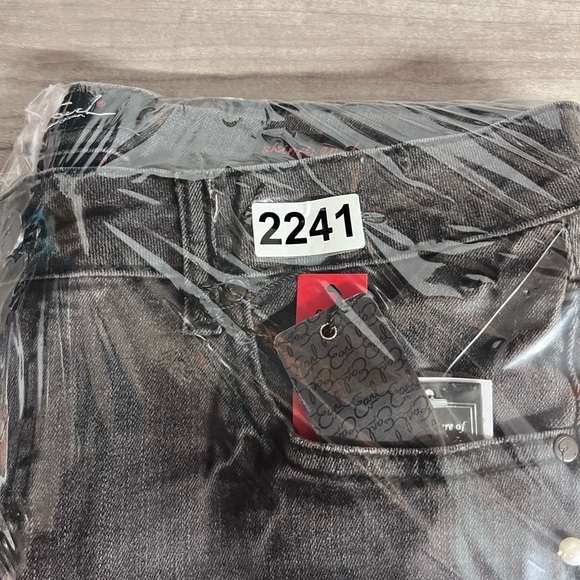 Earl Jeans Black Pearl Skinny Ankle Jeans Womens 14 Plus size stretch NWT 2241 - Picture 13 of 13